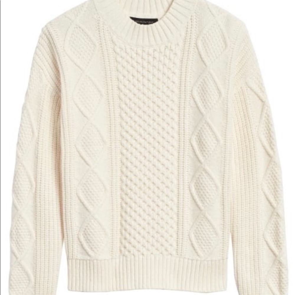 Banana Republic Cable-Knit Sweater
